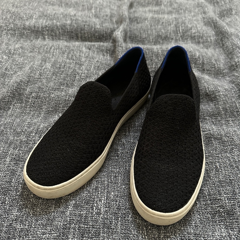 ROTHY’S — The Sneaker, in retired black honeycomb